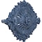 Ekena Millwork Antonio Ceiling Medallion, Hand-Painted Americana Crackle, 35 7/8"W x 22 1/2"H x 4 3/8"P CM35X22ANAMC - alternate 3